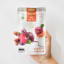 H.D. 국내산 ABC 주스 NFC 저온 착즙 독소 배출 클렌즈주스 빼빼쥬스, 60개, 100ml