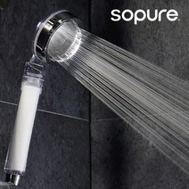 소퓨어 PURE9 필터 샤워기 헤드 수압상승 항균 녹물제거 국산, 단품
