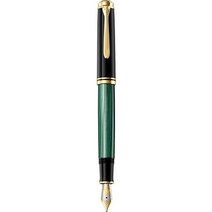 Pelikan 펠리칸 만년필 M 중간 캐릭터 녹색 줄무늬 Suberelane M800, 상품명참조, 상품명참조