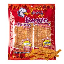 벤토 바베큐앤 스파이시 12g 6입