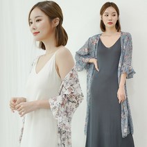 이너퀸 쉬폰가운 로브 가운 인더가든