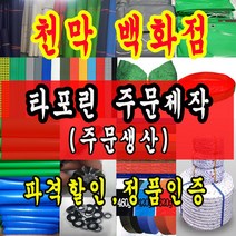 천막백화점 타포린 천막 최고급천막 재단판매 주문제작, NTP(개선투명) 1m x 1m