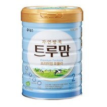 일동후디스 트루맘 프리미엄 포뮬라 분유 2단계, 800g, 1개