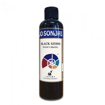 조소냐 보조제 블랙젯소(Black Gesso) 250ml, 단품