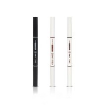 [현뷰티] 셀라인 아이브로우 듀얼 디자인펜슬 3종 반영구재료, 블랙