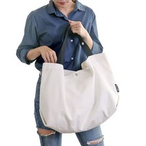 루루백 카돌 빅 에코백 캐주얼 빅 방수 대형 나일론 빅백 천가방 에코백 여성 백 + 구성품증정