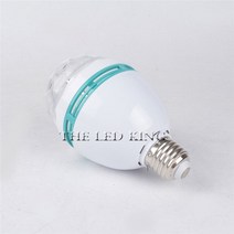 웨딩카 장식 웨딩카 리본 왕리본 E27 RGB LED 전구 재미 있은 크리스탈 볼 자동 회전 무대 디스코 조명 파, 01 6W E27 220V 110V