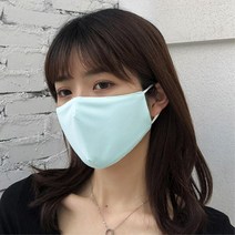 민트 화이트 블랙 골프 패션마스크 20대 기침에티켓, 1개