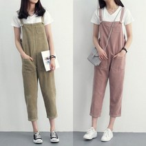 여성 포켓 멜빵 바지 HH-A44여자멜빵바지 멜빵팬츠 골덴바지 코듀로이멜빵 점프수트