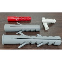 칼부럭 칼브럭 껍데기 태핑1종용 6파이x30mm (적색/200개) 외 사이즈선택, 6파이x30mm(적색/200개)