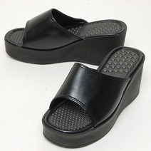여성 통굽지압 슬리퍼 96038