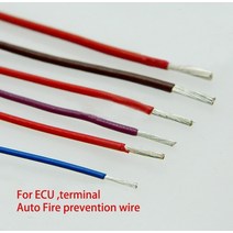 권선코일 구리선10 미터/묶음 21awg 절연 전선 LED 스트립 연장 와이어 AWG21 0.35mm2 용, 한개옵션0