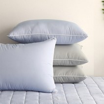 아망떼 순면 알러지케어 빨아쓰는 베개 40x60/50x70cm, 18_드림웰 누빔베개커버_2장/01_시티그레이_40x60