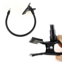 구스넥 집게 클램프 1/4 스피곳 플렉시블 암 클립 액션캠 악세서리 DSLR, 누리마켓 본상품선택