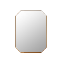 [까사미아] 로이스 골드 팔각거울 60X80, 팔각거울60X80