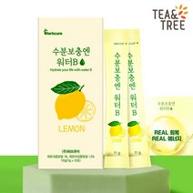 물에 타먹는 수분 보충제 포도당 갈증 해소 수분보충 에너지음료 수분 충전제 섭취 운동 등산 비타민 워터 레몬맛 11gx10포, 20포