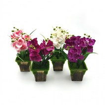 호접란 꽃 조화 화분, 상세페이지 참조