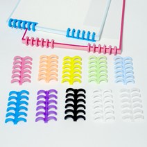 이글바인더 B5 노트패드 떡제본 6공 루즈링제본 노트필기 암기 무지 코넬 도트 2단 3단, 6공 루즈링 2개, 옐로