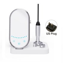 초음파 얼굴마사지기계 led마스크 피부마사지기 피부관리기 고주파 EMS 바이폴라 및 RF 피부 탄력 얼굴 무선 주파수 기계 처짐 리프트 바디 쉐이핑 눈 주름 제거 마사지, 01 US Plug, [01] US Plug