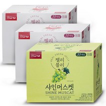 쉐프엠 젤리블리 3종1박스씩 총 60입/샤인머스켓/애플망고/리치, 09_리치 2박스+샤인머스켓1박스 총60입