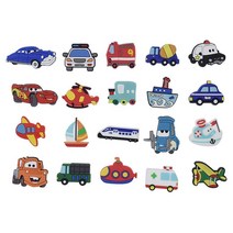 지비츠 크록스 호환 파츠 자동차 교통 수단 장식 신발, 9