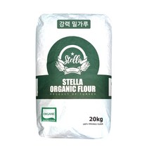 쿠킹스토리 대용량 1등급 유기농 강력밀가루 20kg, 1개