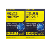 뉴트리원라이프 프로&프리바이오틱스 5g 30포 2박스 장건강