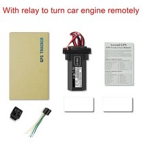 gps위치추적기 미니 Gsm Gprs 오토바이 모토 차량 자동차 추적기 로케이터 장치 도난 방지 경보 시스템 모, 01 MT-1A-with-relay