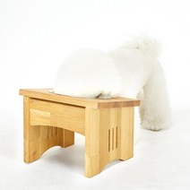 로블레 테이블 대형 1구 강아지 고양이 식기 밥그릇, 기본_30cm