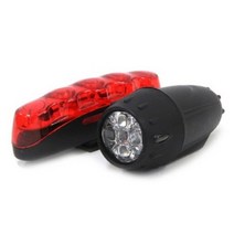 세가지 점등모드 자전거 전후방 라이트 세트