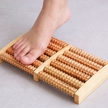 가정용 사무실 원목 발 지압 마사지기 안마기 롤러_ 94590EA, 본상품선택, 돌돌이발지압판
