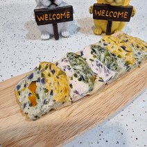 [특별하개] 강아지 수제간식 닭 오리 소고기테린 3P (120g), 음메테린