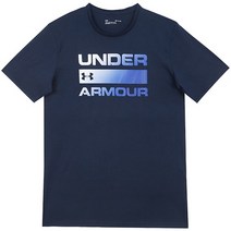언더아머 UA 팀 이슈 워드마크 반팔 티 (1329582-408)