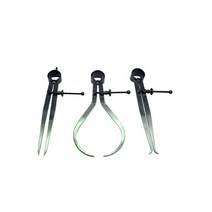 3피스 스프링 캘리퍼 세트 내부 외부 및 칸막이 30.5cm12인치 / 300mm 측정 도구 작업장 공구 실