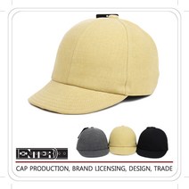 [JUNOCAP]어댑트 립피그 숏챙 볼캡 야구모자 남여공용 데일리