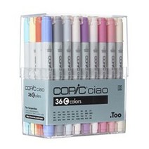 [알파] [코픽] 차오마카세트 36색 CDE