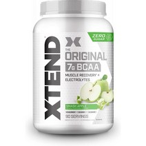 엑스텐드 BCAA 파우더 분말 가루 스매시 애플 사과맛 1.22kg 90회분, 상품선택
