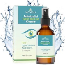 Eyelid and Lash Cleanser - Fast Acting Soothing Formula Effective Relief from Irritation Dry Eyes, 4 Ounce