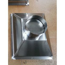 산업용 후드 가스 배기 환기 식당 공장 집진기 스틸, 800MMx400MM