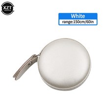 150cm 60 휴대용 개폐식 눈금자 테이프 측정 높이 어린이 센티미터 인치 롤, [06] WHITE