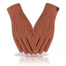 Habawoo 남여공용 겨울 니트 장갑(스마트 터치가능) 2P X 1세트