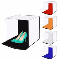 포토 박스 사진 찰영 미니 스튜디오 PULUZ 소프트박스 휴대용 텐트 40x40cm 키트 접이식 라이트박스 포토박스 촬영 배경