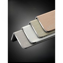 장판 마감재 코너 코너몰딩 타일분리대 재료분리대, 로즈 골드 26x26MM 1.5MM 0.8m