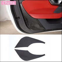 데쉬보드커버 자동차 대쉬 논슬립 대시 차량 본 부드러운 탄소 섬유 풀 재규어 중앙 컨트롤패널 문짝 장식 액세서리, 41.10 - 레드