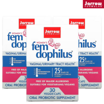 [30캡슐] 자로우포뮬러스 우먼스 펨도필러스 베지캡슐 30정 여성 유산균