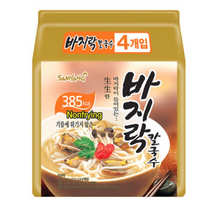 삼양 바지락칼국수, 111g, 320개