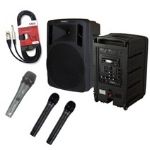 대학교 행사용 스피커 핸드2 BK-1260 유선MIC e835s