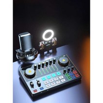 CASHL 오디오인터페이스 홈레코딩 오인페 믹서 방송, (E2 흰색 모노 사운드 카드) 공식 표준