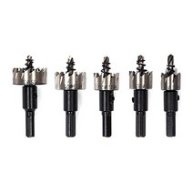 고속도강 홀쏘 5종세트/목재 금속 목공 철판 드릴비트 홀쏘 천공 타공