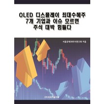 OLED 디스플레이 최대수혜주 7개 기업과 이슈 모르면 주식 대박 힘들다, 비피기술거래, 서울공대OB주식연구회 (지은이)